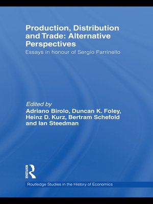 cover image of Production, Distribution and Trade